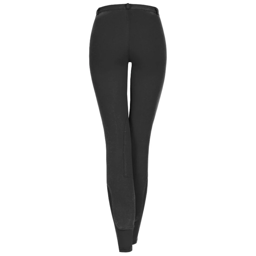 Pantaloni Equitazione Donna Sport Function Traspiranti Comfort - Nero - Image 2