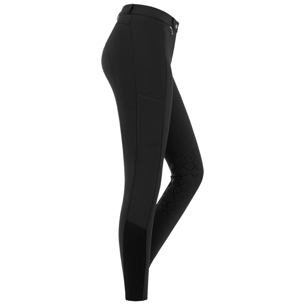 Pantaloni Equitazione Micro Knee Silicone Donna Comfort Sport - Image 12