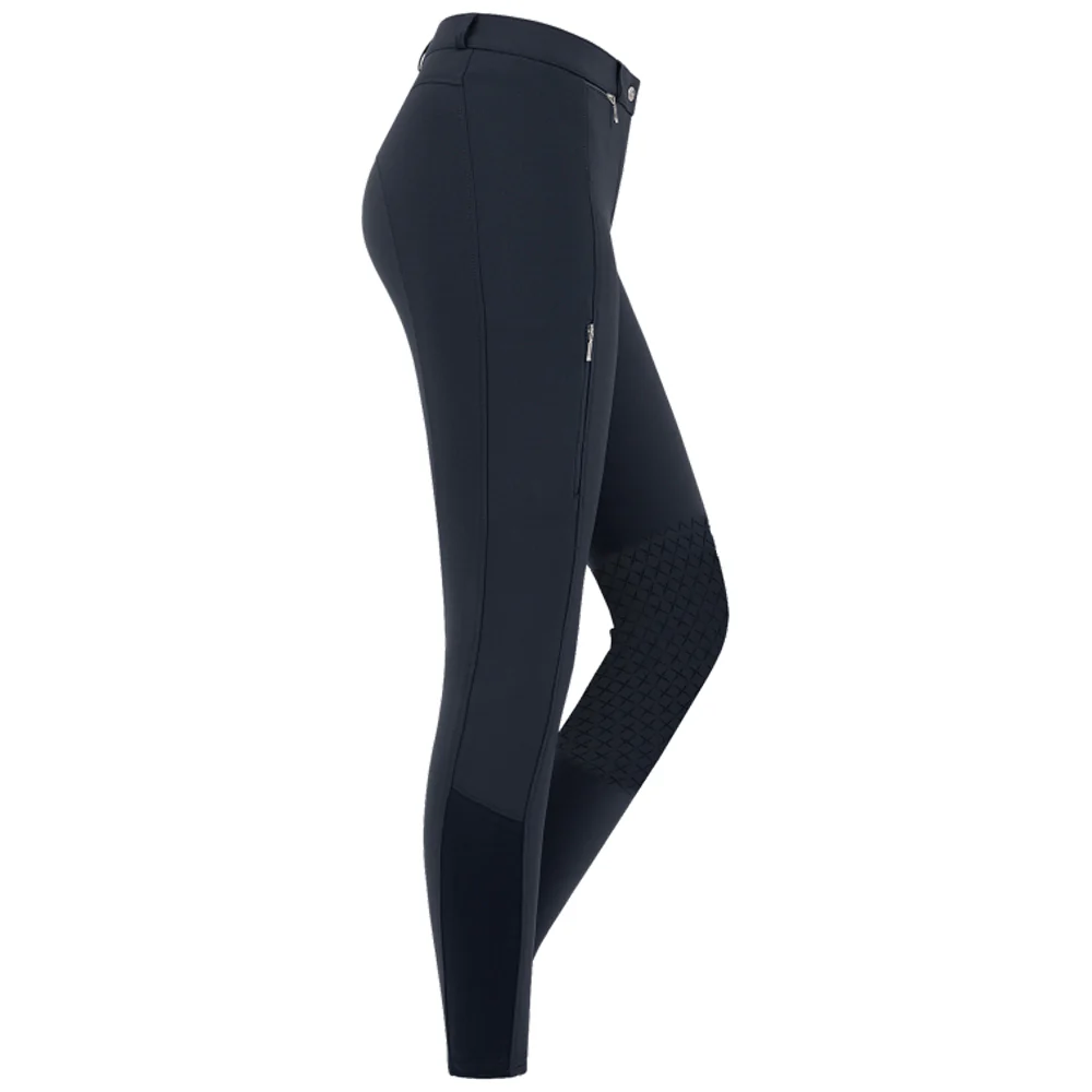 Pantaloni Equitazione Micro Knee Silicone Donna Comfort Sport - Image 4