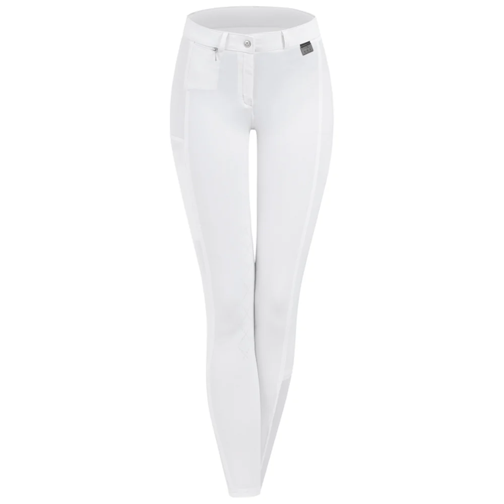 Pantaloni Equitazione Micro Knee Silicone Donna Comfort Sport - Image 7