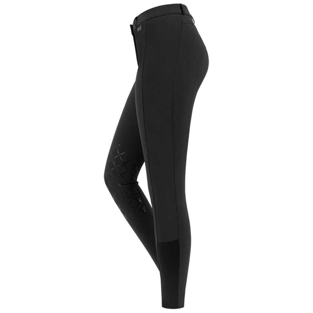 Pantaloni Equitazione Micro Knee Silicone Donna Comfort Sport - Image 9