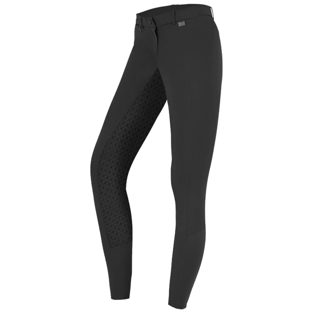 Pantaloni Equitazione Micro Sport Donna Silicone Grip Comfort - Image 6