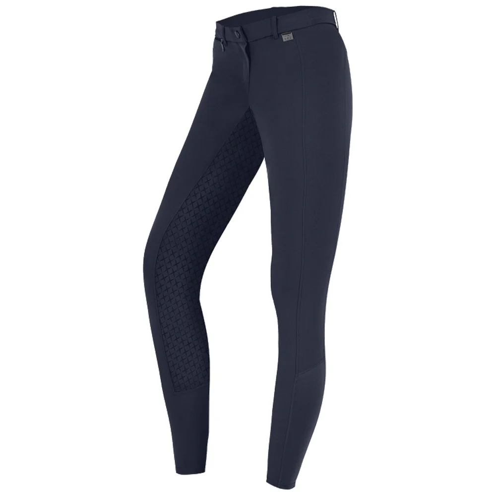 Pantaloni Equitazione Micro Sport Donna Silicone Grip Comfort - Image 8