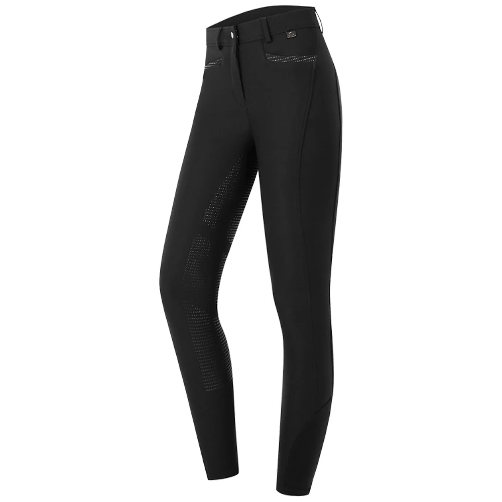 Pantaloni Equitazione Oktavia Silicone Donna Comfort Tecnico