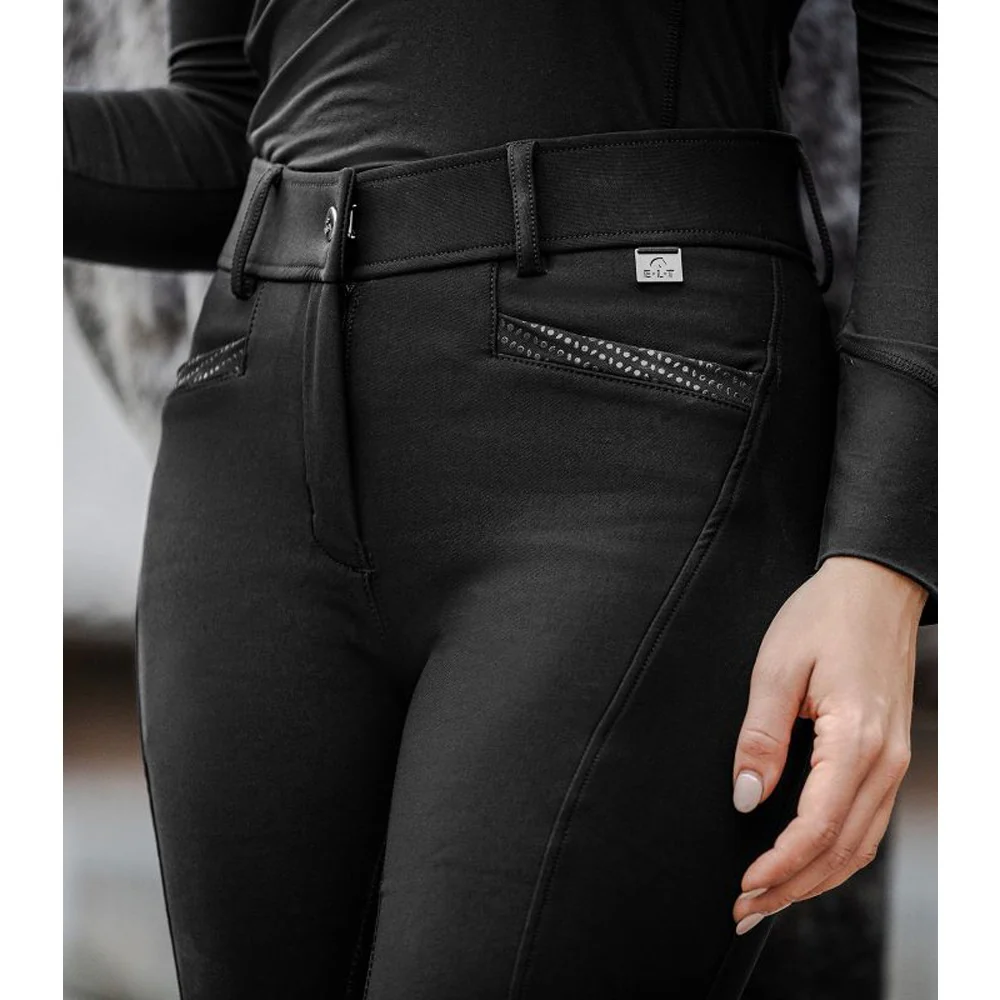 Pantaloni Equitazione Oktavia Vita Alta Curvy Comfort Donna - Image 3