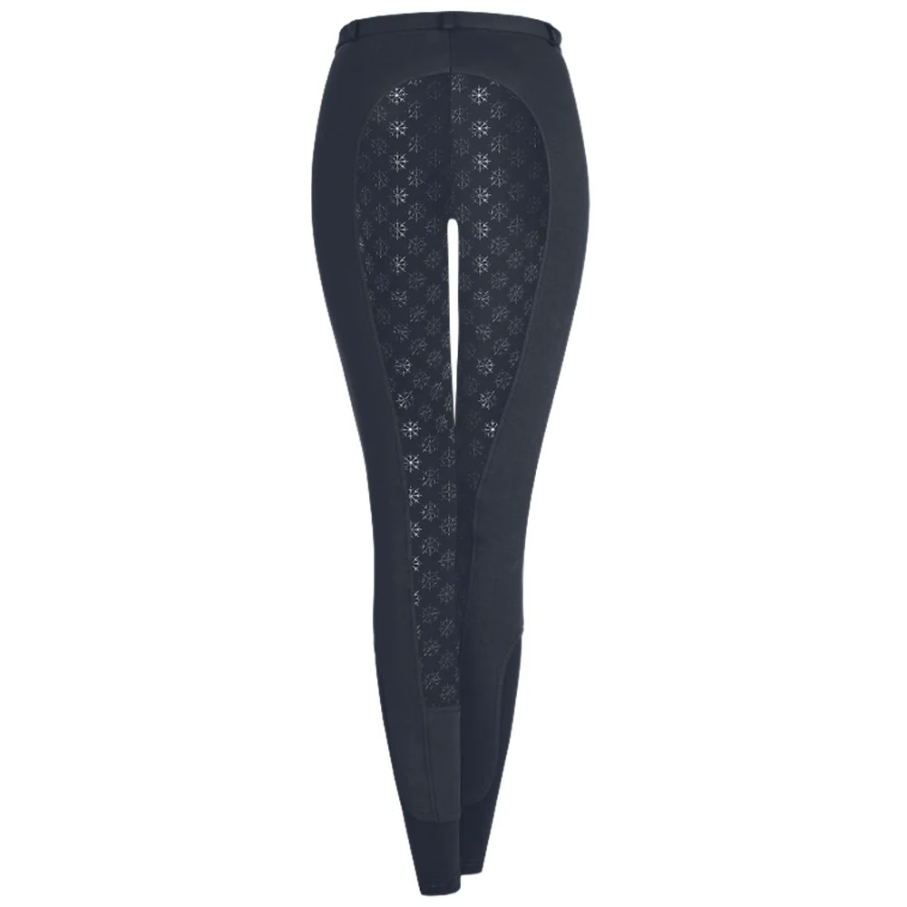 Pantaloni Equitazione Termici Donna Silicone Comfort Inverno
