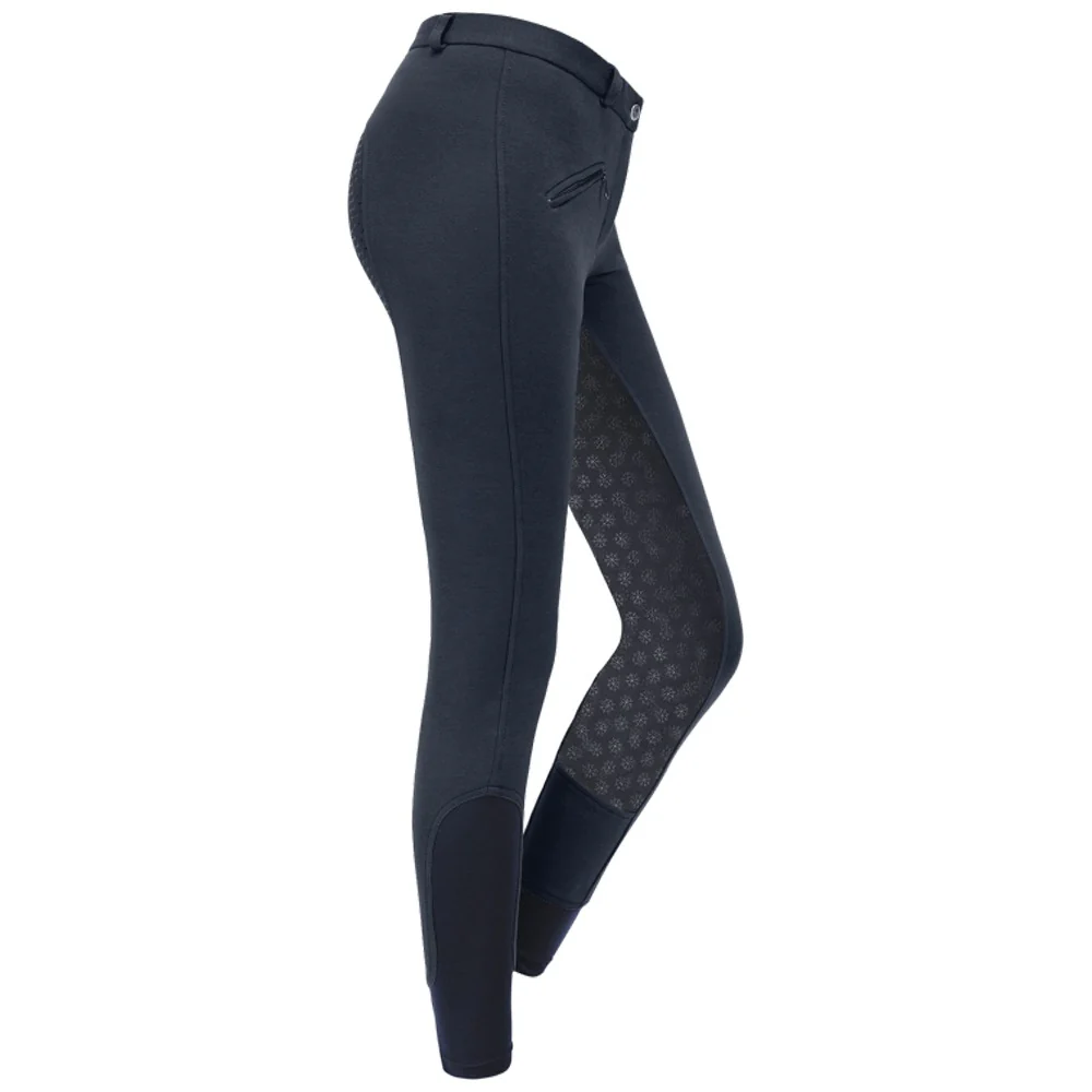 Pantaloni Equitazione Termici Donna Silicone Comfort Inverno - Image 3
