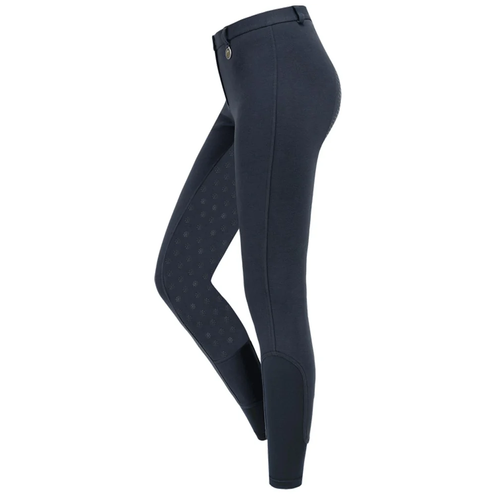 Pantaloni Equitazione Termici Donna Silicone Comfort Inverno - Image 7