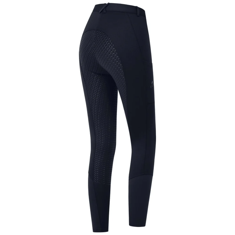 Pantaloni Termici Equitazione Essential Donna Silicone Comfort - Image 3
