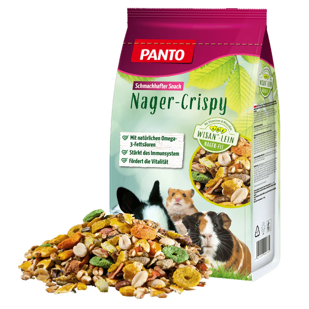 Panto nager-crispy premium più - Integratore alimentare per ratti o conigli 600g - Image 2