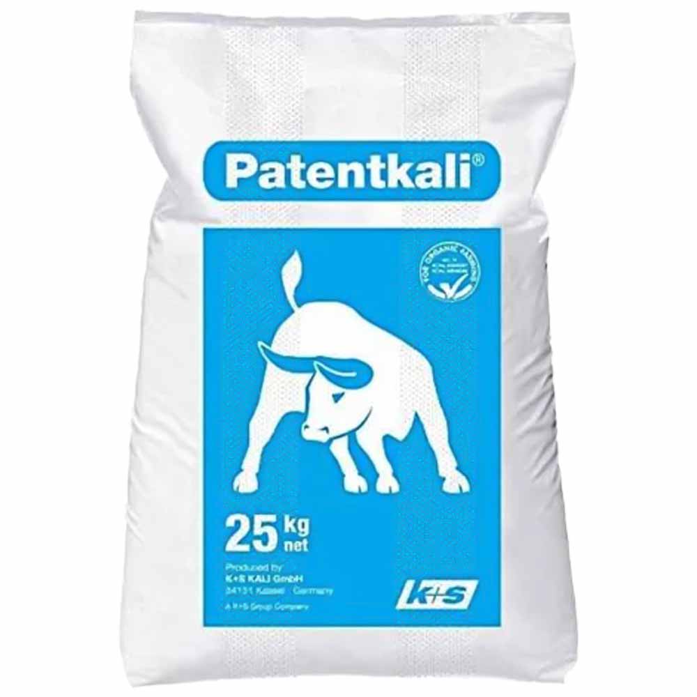 Patentkali 30K2O+10MgO 25kg – Fertilizzante Solfato di Potassio e Magnesio