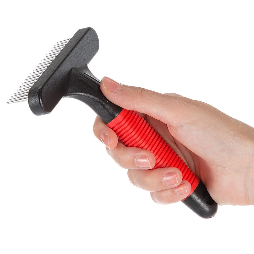Pettine GRO 5872 con Denti Rotanti per Rimuovere Nodi e Pelo Morto - Image 2