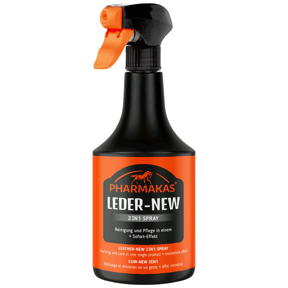 Pharmakas Leder-New 2in1, 500 ml – Pulitore e Condizionatore per Pelle