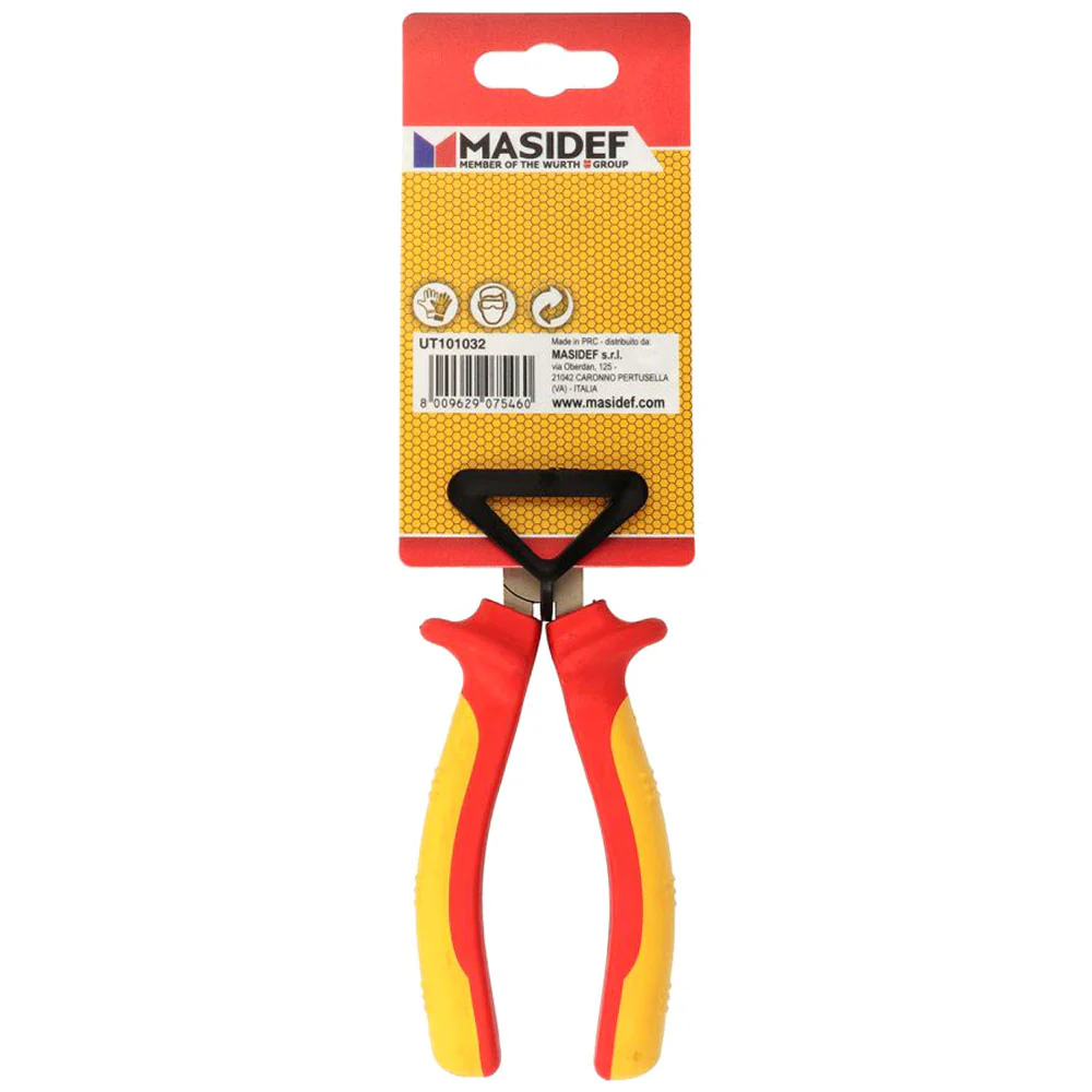Pinza Isolata VDE 1000V con Becchi Semitondi Dritti – 200mm - Image 2