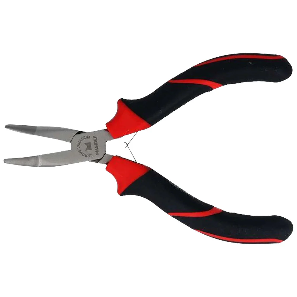 Pinza per Elettronica con Becchi Semitondi Curvi 125mm