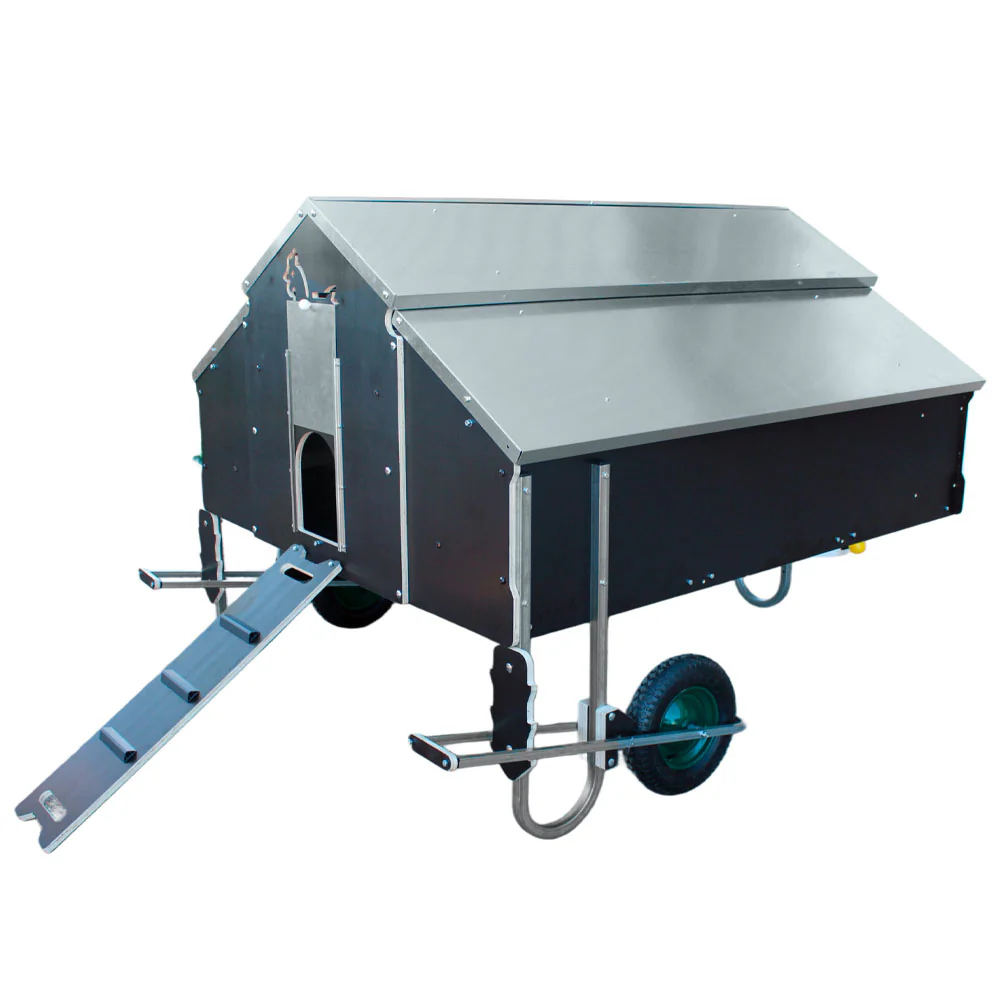 Pollaio Mobile 1,5 x 1,8M – Trasportabile per 25–30 Galline - Image 5