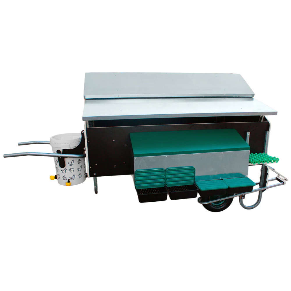 Pollaio Mobile 1,5 x 1,8M – Trasportabile per 25–30 Galline - Image 6