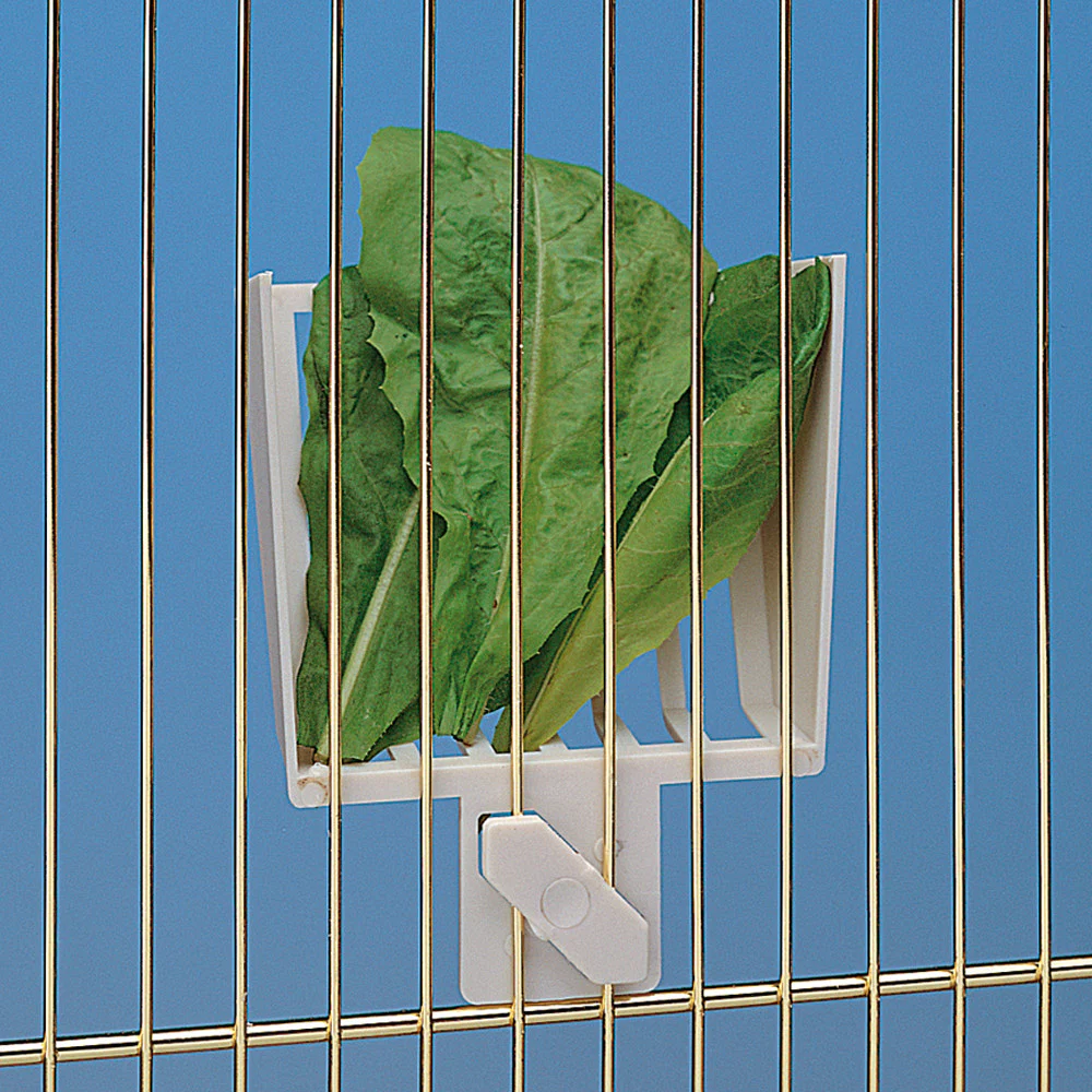 Porta Verdure FPI 4324 - Mangiatoia in Plastica Robusta  per Uccelli - Image 2