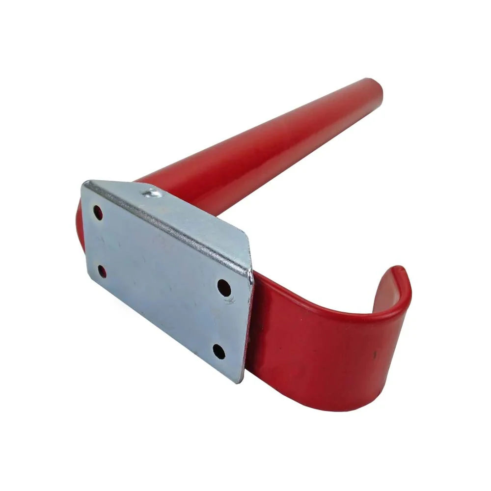 Portasella pieghevole 44 cm Rosso per rimorchio per cavalli - Image 5