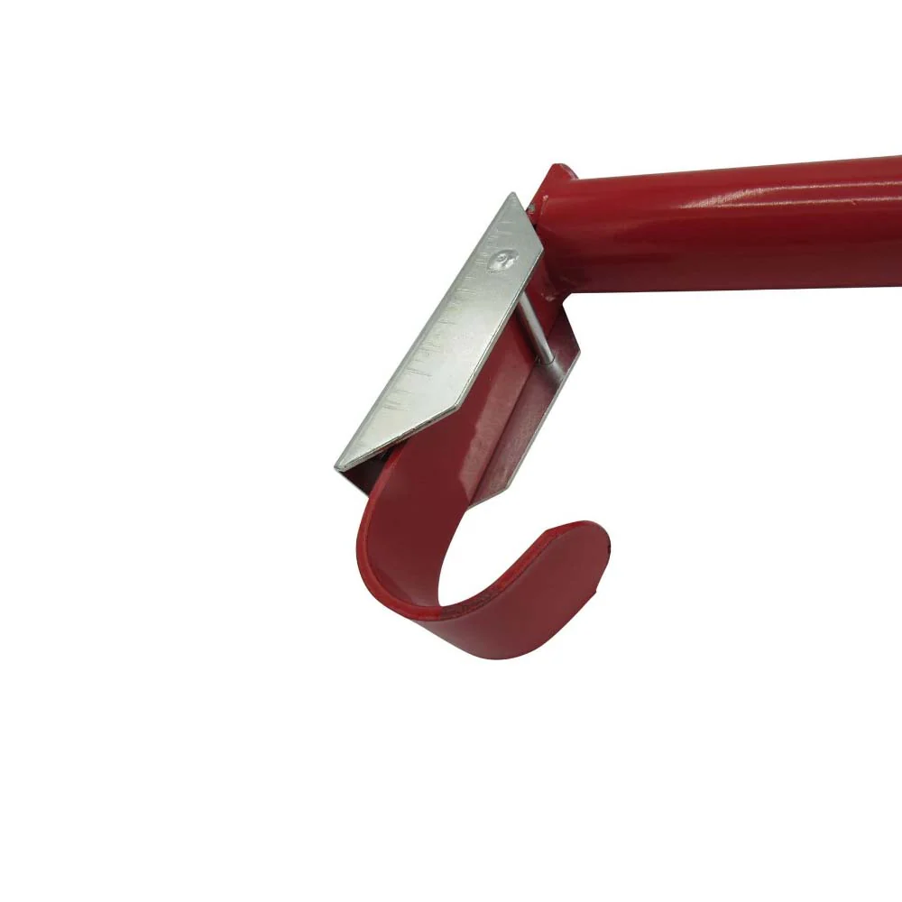 Portasella pieghevole 44 cm Rosso per rimorchio per cavalli - Image 7