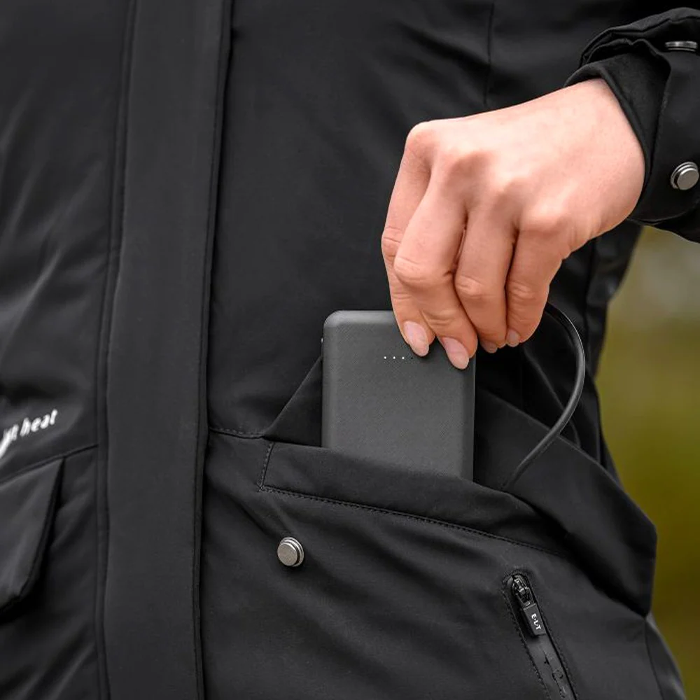 Powerbank 92x64mm, nera, 5000 mAh - Image 4