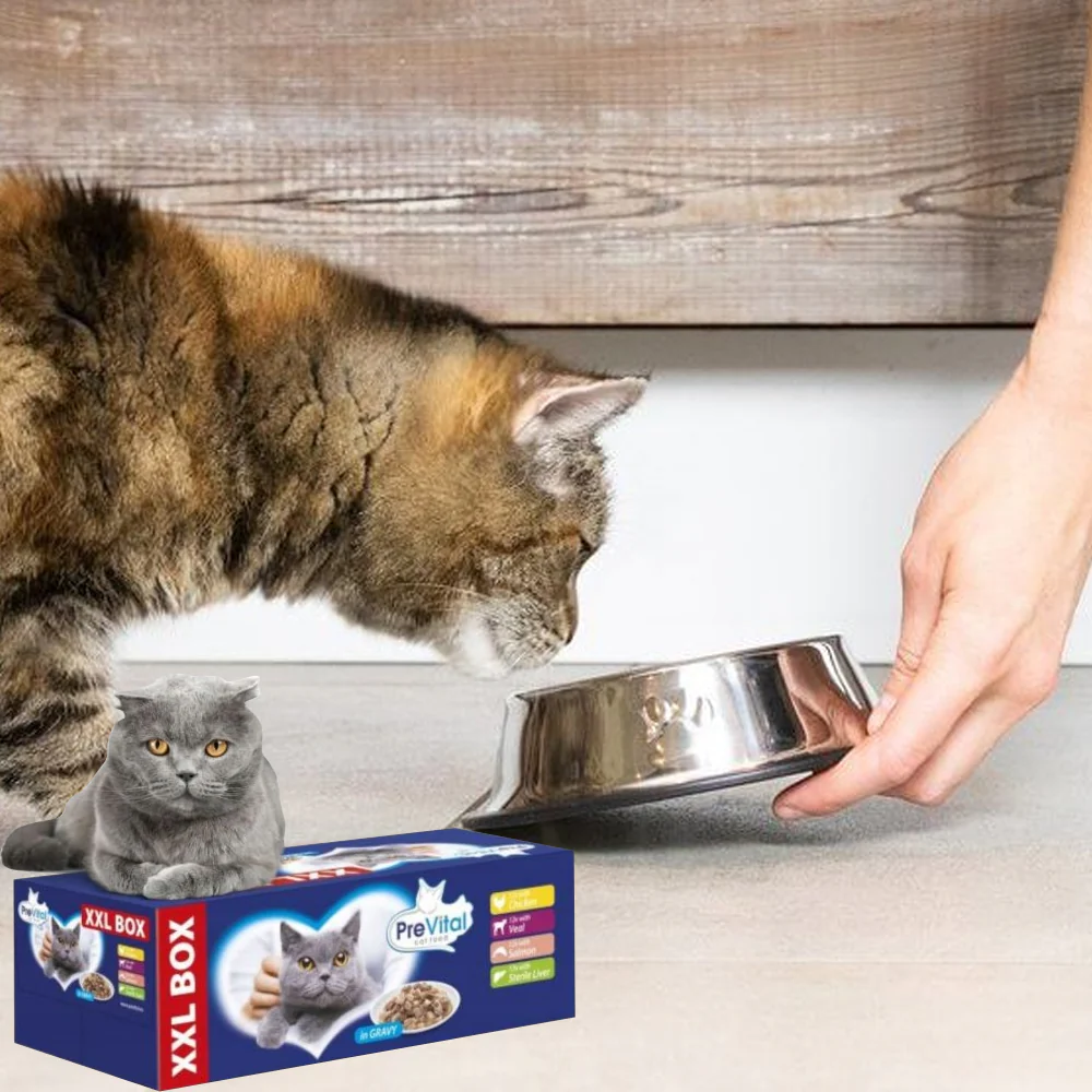 Prevital Gigabox - bustine gatto 48x100gr - Image 4