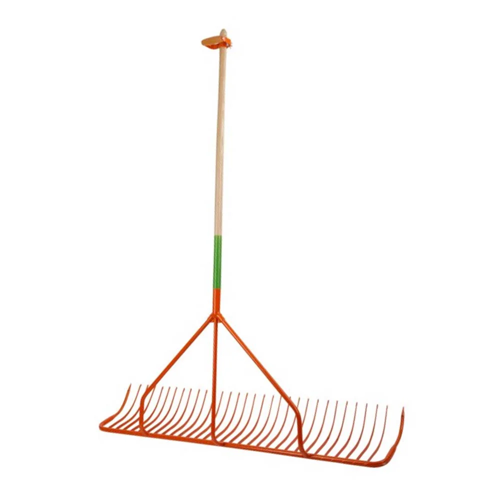 Rastrello Erpice con Manico in Legno 115cm - Image 2