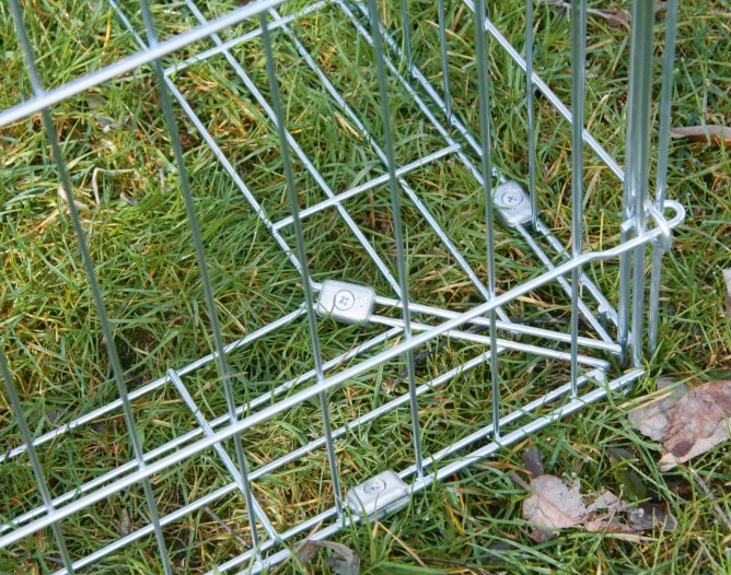 Recinto Esterno Rettangolare Galvanizzato con Barriera Anti-Fuga - Image 4