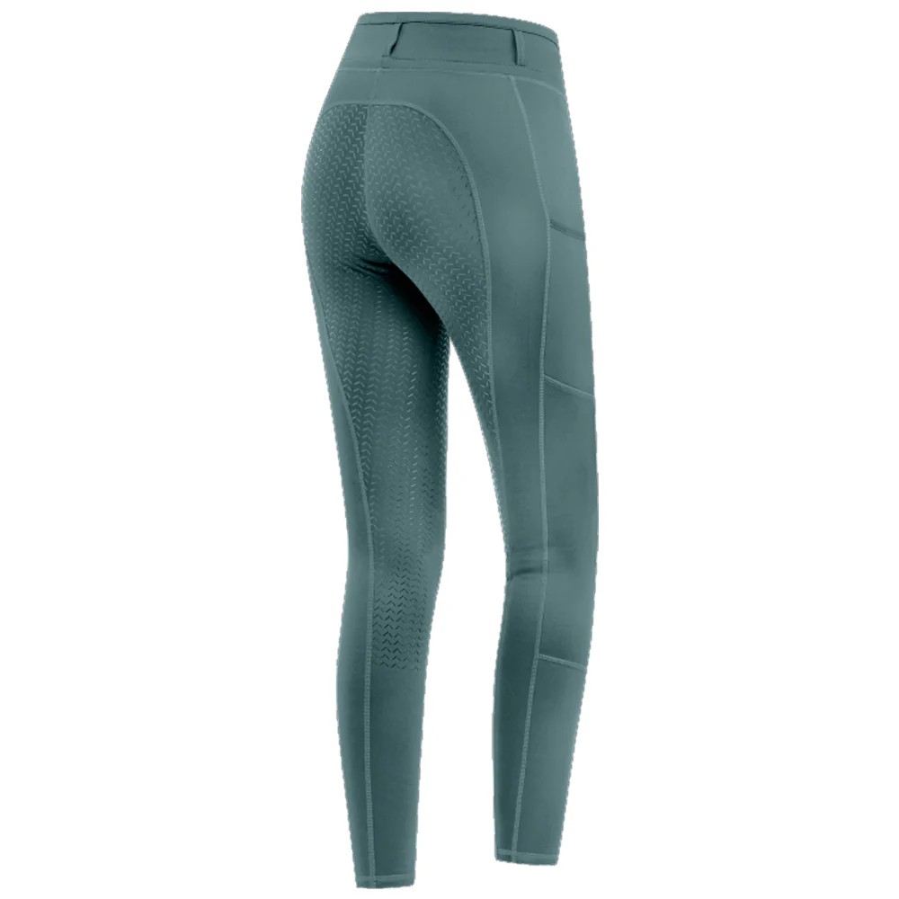 Reitleggings Donna Ella Silicone Grip Comfort Sport Elastico - Image 12