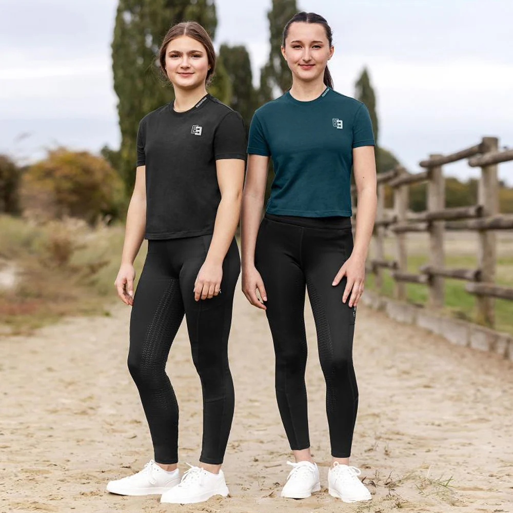 Reitleggings Donna Ella Silicone Grip Comfort Sport Elastico - Image 6
