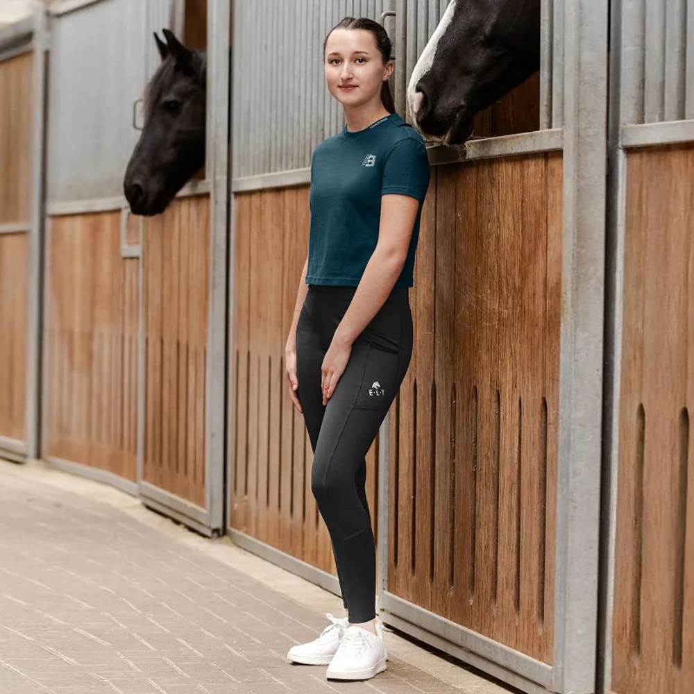 Reitleggings Donna Ella Silicone Grip Comfort Sport Elastico - Image 7