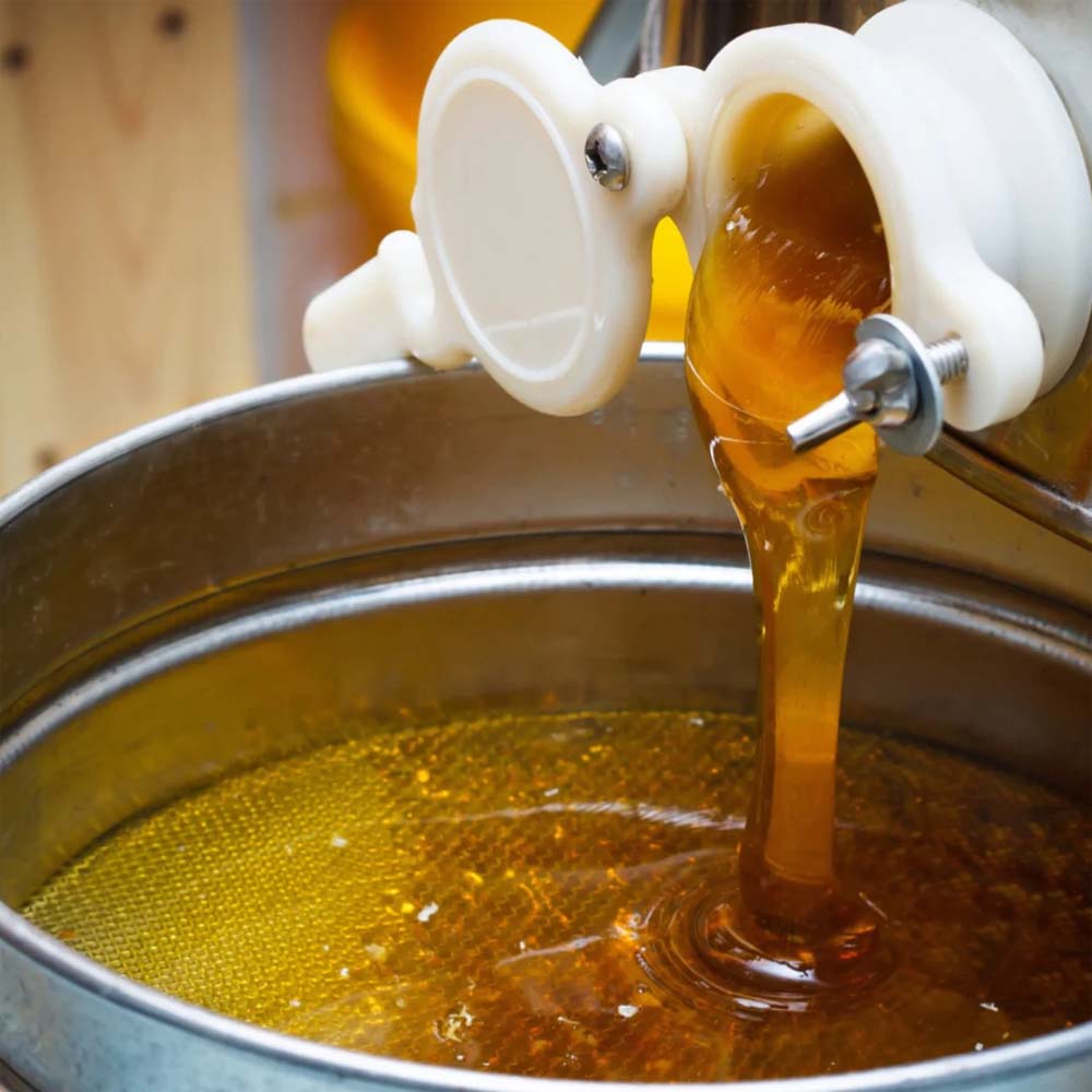Secchio giallo di riempimento in plastica da 25 kg, con rubinetto - Image 9