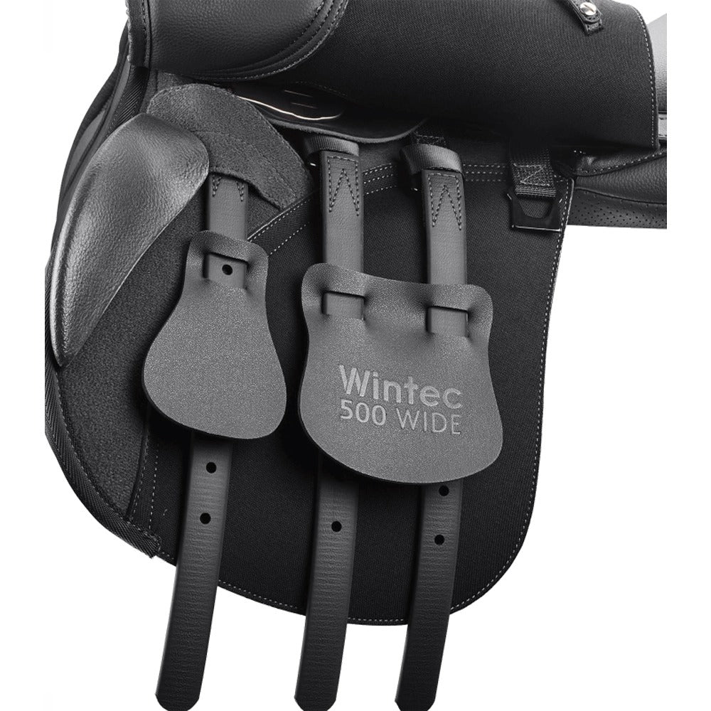 Sella da completo Wintec 500, larga, nero - Image 4