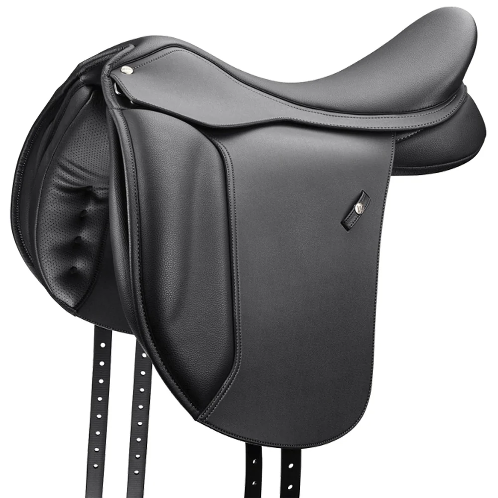 Sella da dressage Wintec 500, larga, nero
