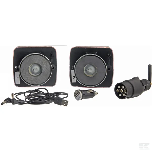 Set di Luci LED Wireless Quadrato 12V Li-Ion Magnetico - Image 3