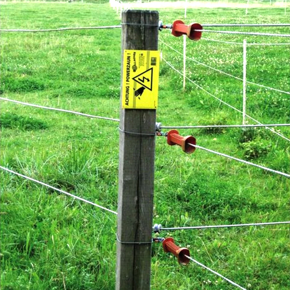 Set elastico per cancello a fune da 6 m per recinzione elettrica - Image 4