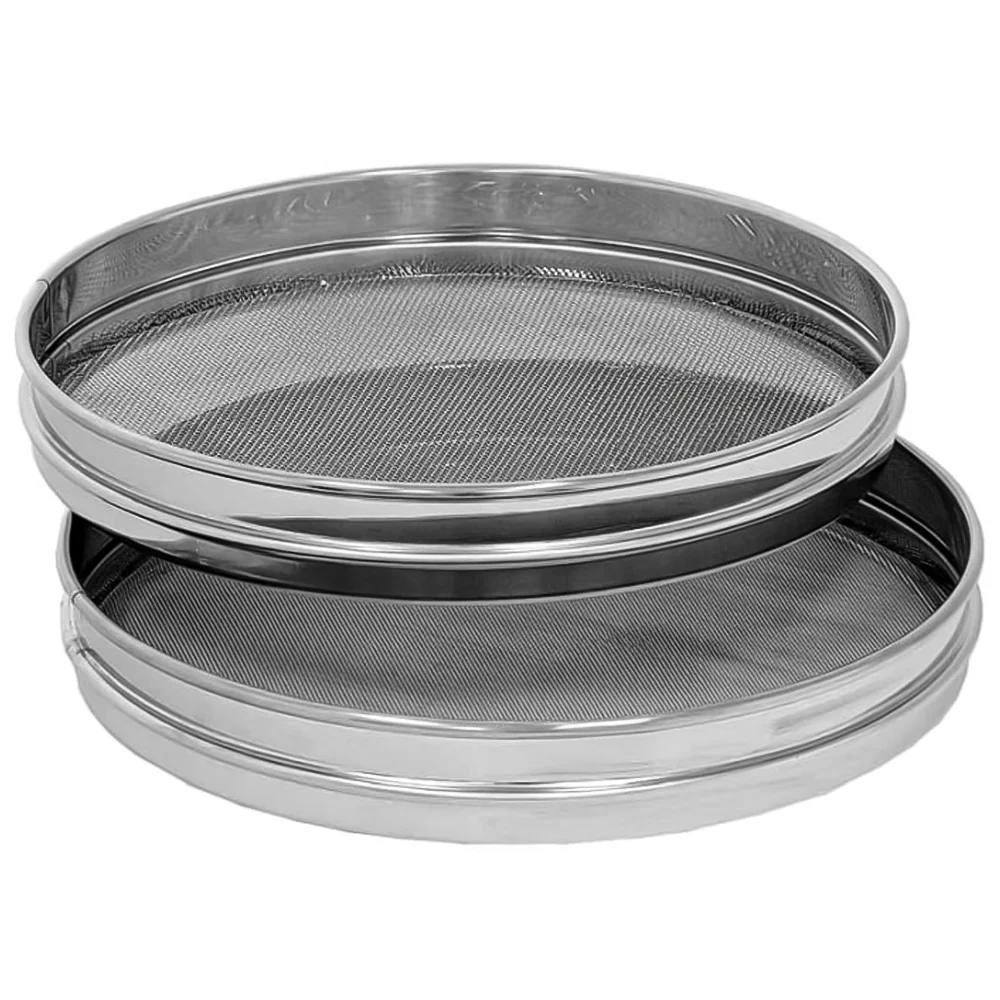 Setaccio Doppio per Miele in Acciaio Inox Ø30,5cm - Image 2
