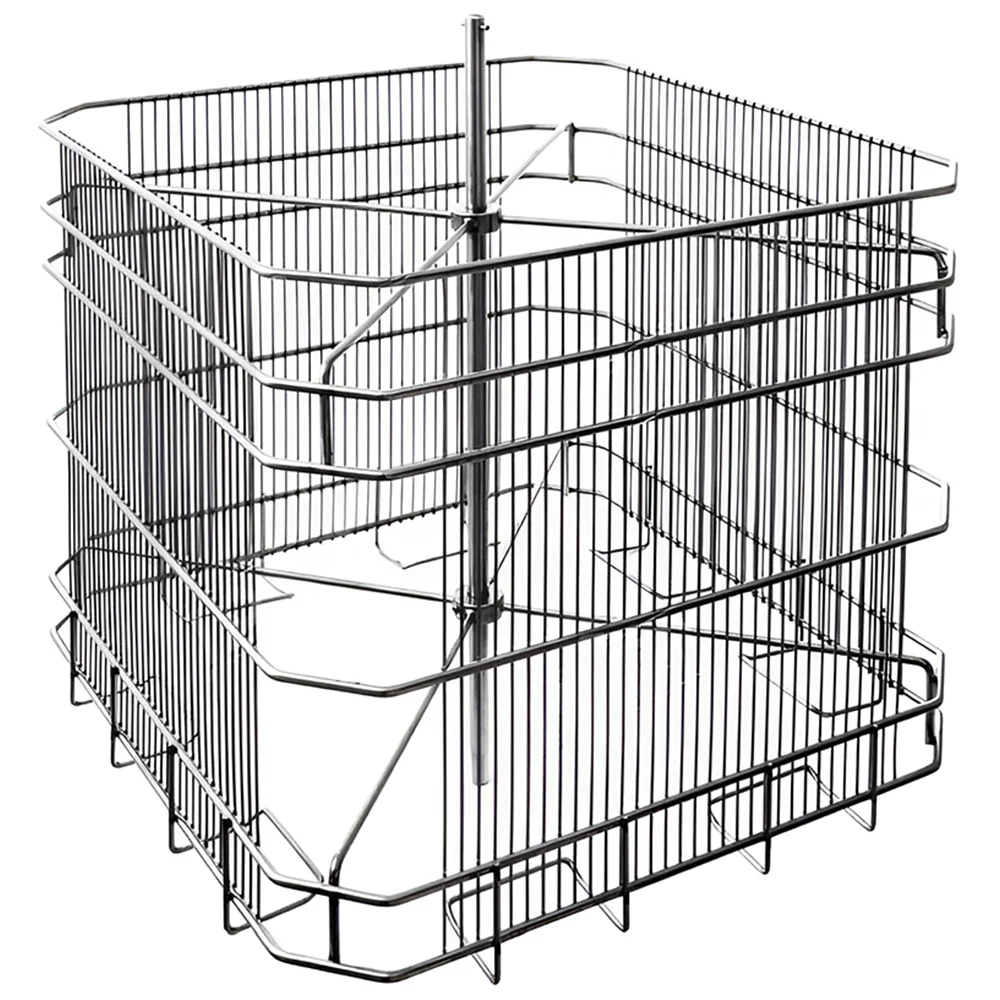 Smielatore 4 Telaini Motore Acciaio Inox Ø63cm - Image 2