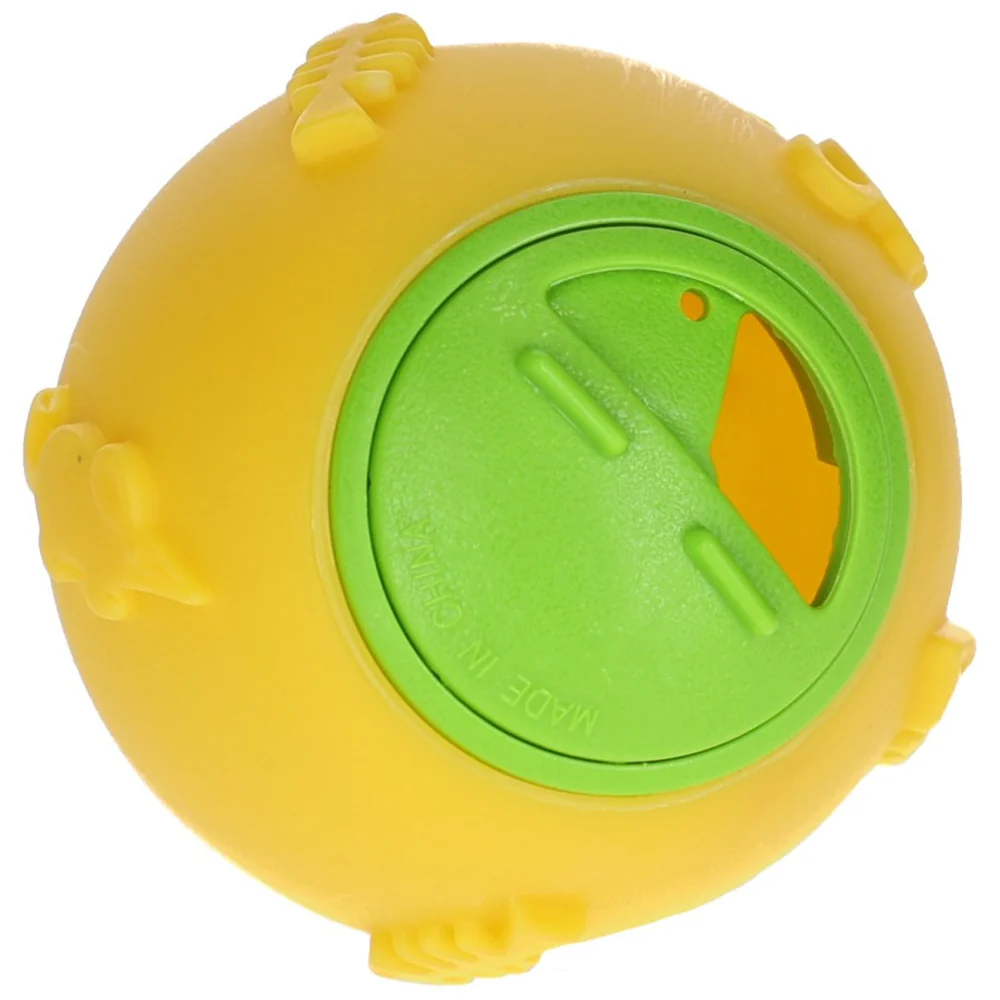 Snackball per Gatti Ø7,5 cm – Colore Giallo - Image 2