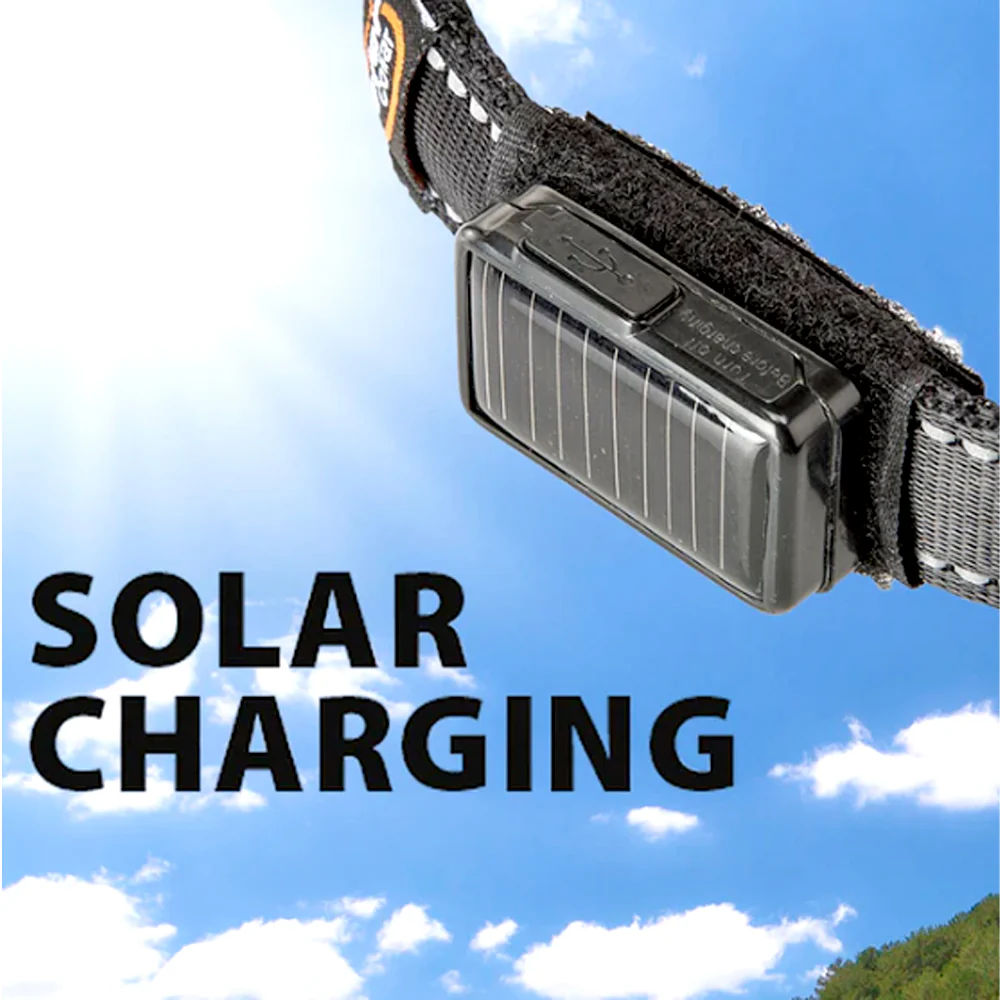SOLAR NIGHT C  - Collare riflettente e lampeggiante con ricarica solare/USB per cani - Image 8