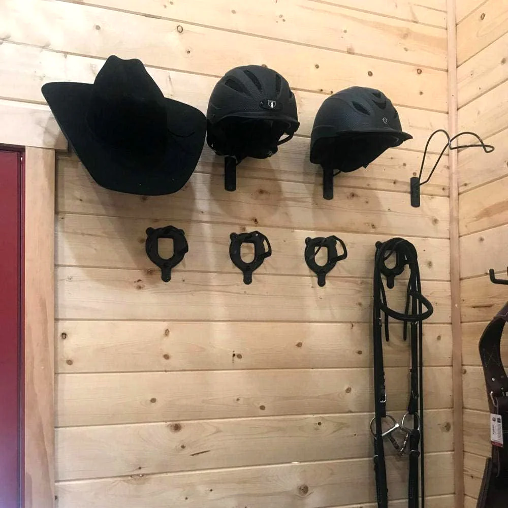 Sostegno per casco da equitazione 'NERO - Image 3
