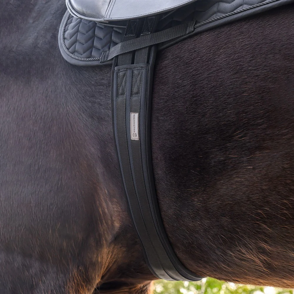 Sottopancia Anatomico con Gel Nero per Cavallo - Image 3