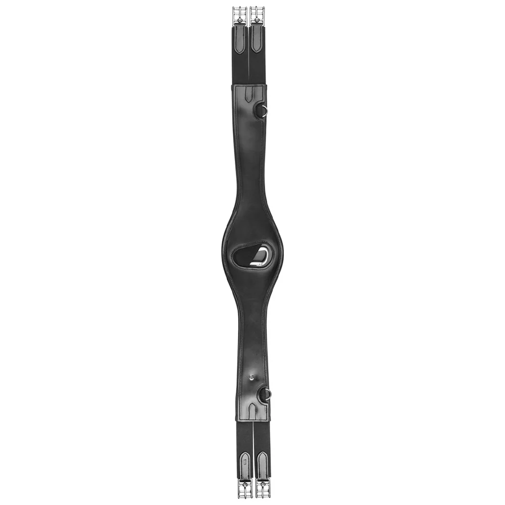 Sottopancia in cuoio Waldhausen anatomico con elastico cavallo