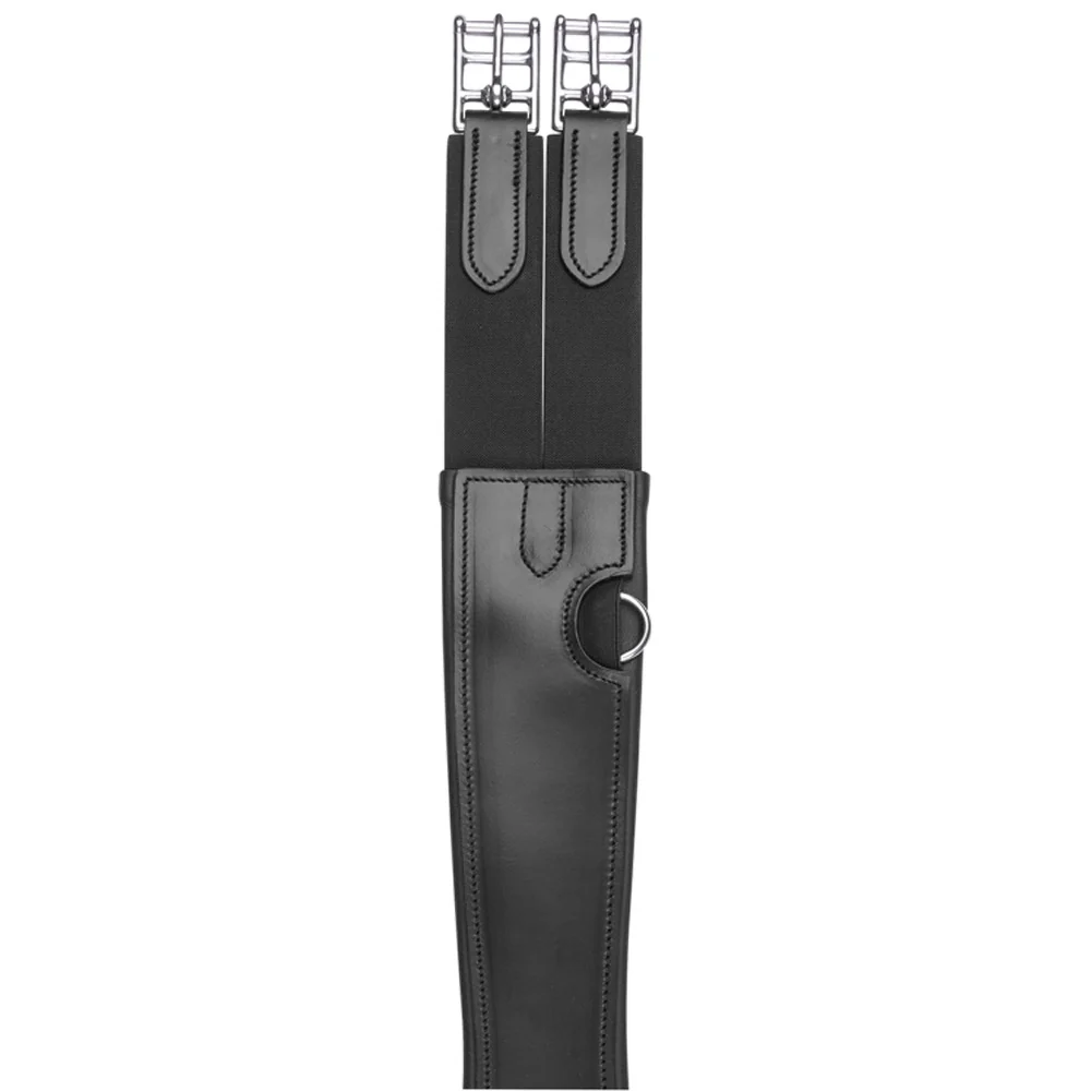 Sottopancia in cuoio Waldhausen anatomico con elastico cavallo - Image 3