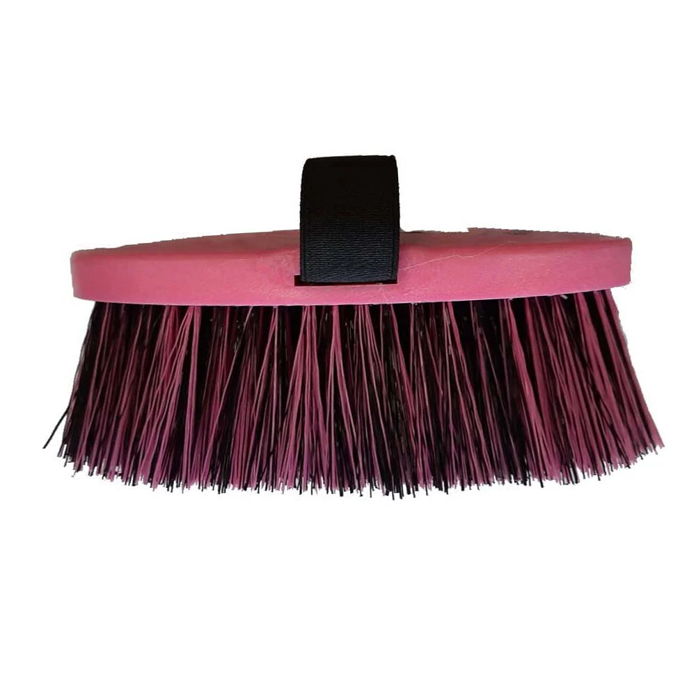 Spazzola cavallo Groovy con setole morbide e cinghia elastica - Image 5