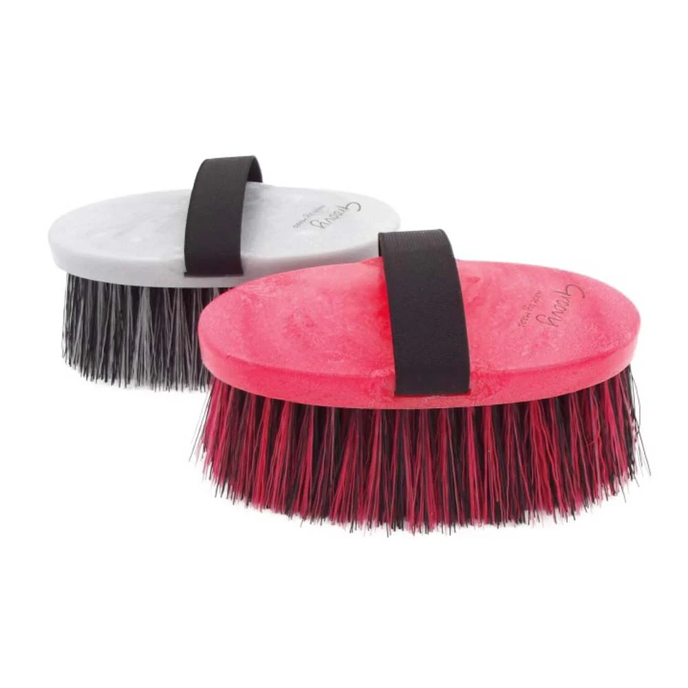 Spazzola cavallo Groovy con setole morbide e cinghia elastica - Image 6