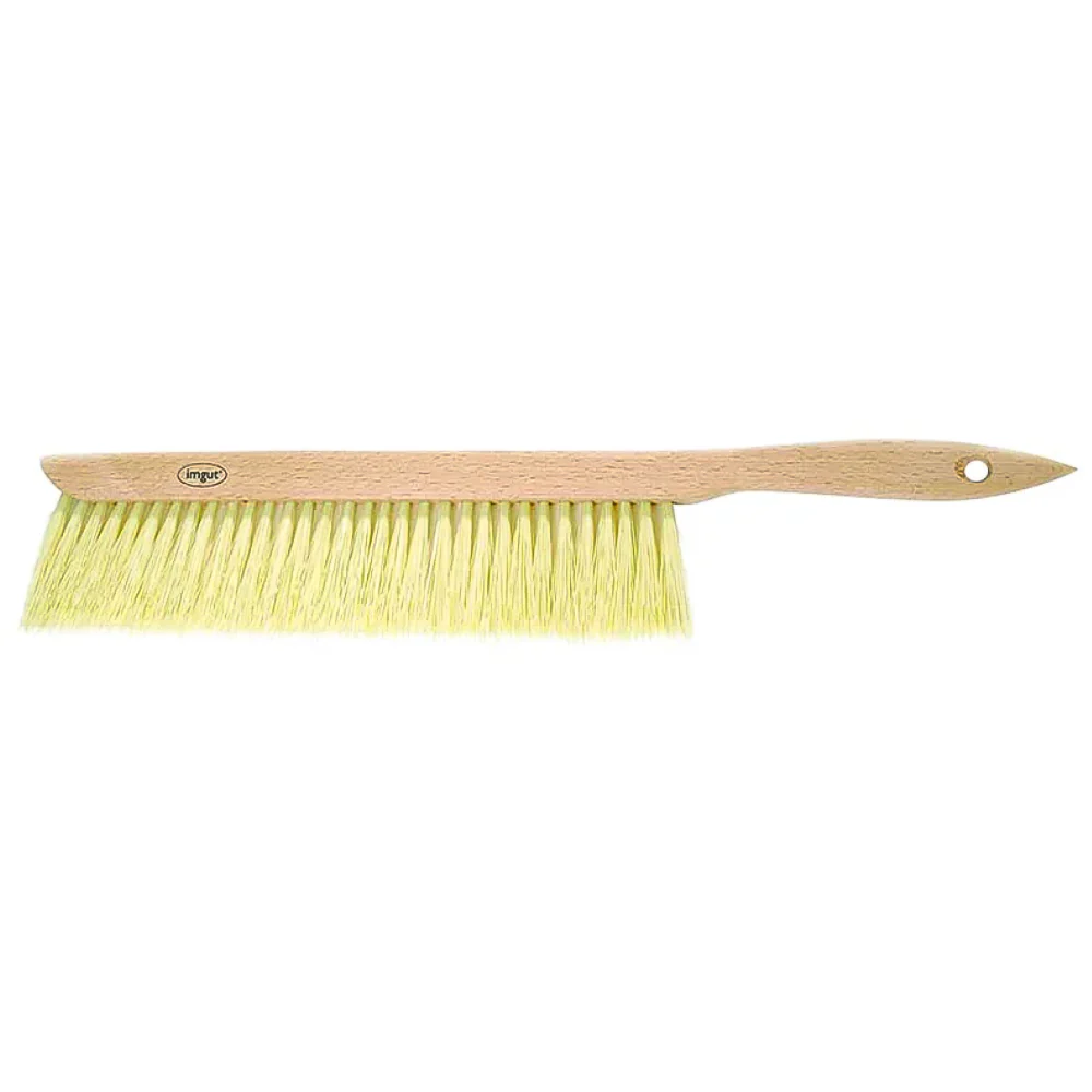 Spazzola per api Imgut® con setole in nylon lunghe 6 cm e manico in legno