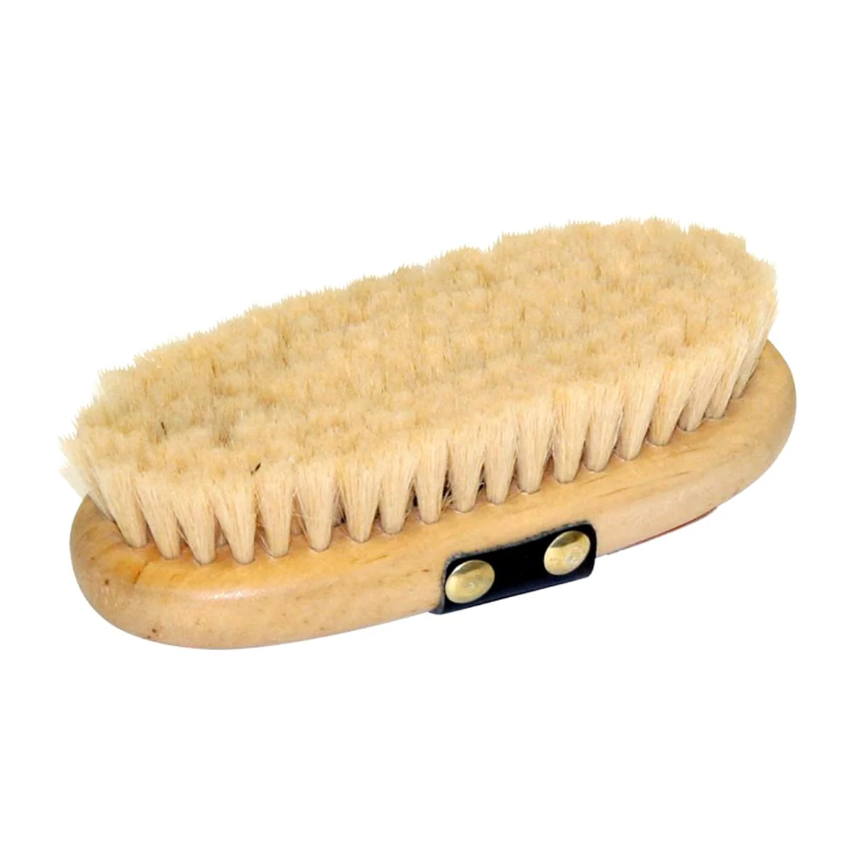 Spazzola Per Cavalli Con Setole Morbide E Dorso In Legno - Image 2