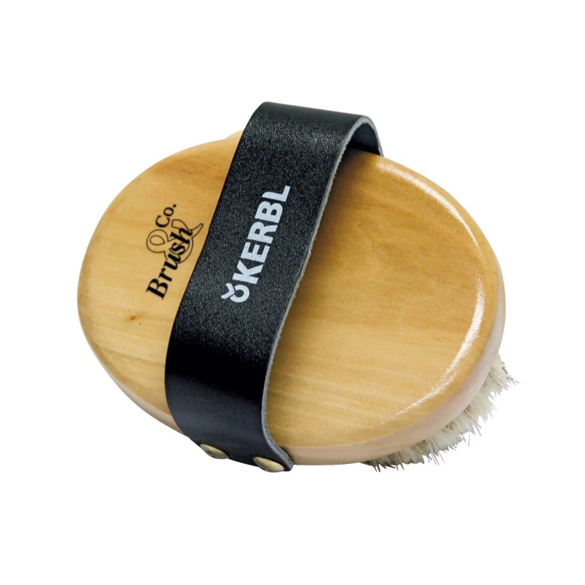 Spazzola Per Cavalli Con Setole Morbide E Dorso In Legno - Image 3