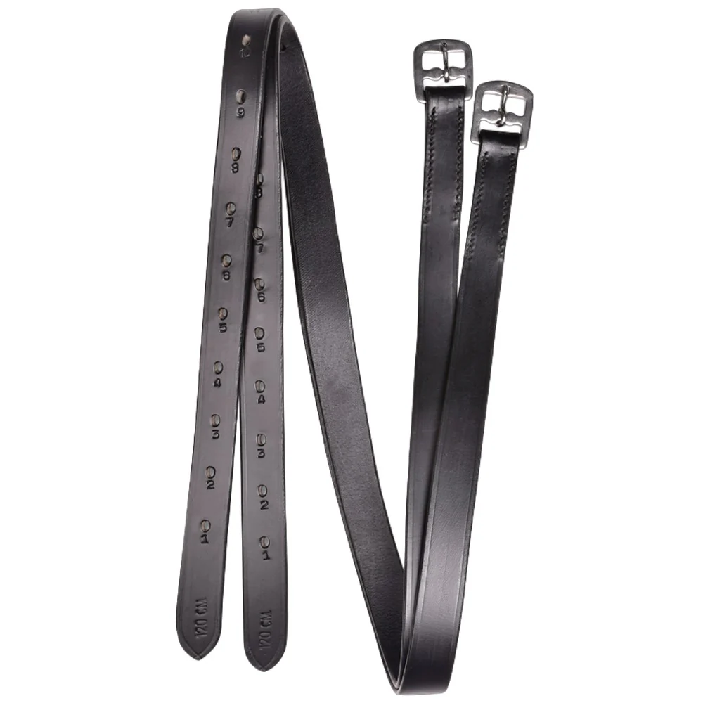 Staffili STAR in Pelle Resistenti Regolabili Equitazione Cavallo